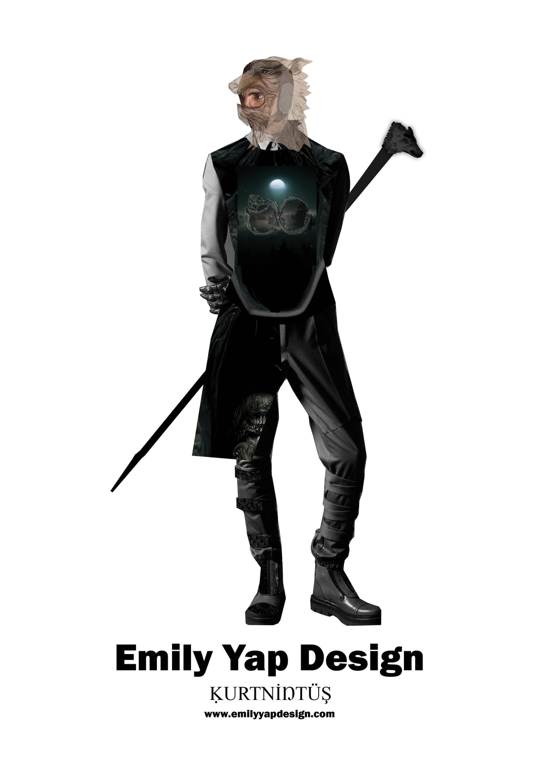 Emily Yap Design Poster: Character inspired urban clothing"