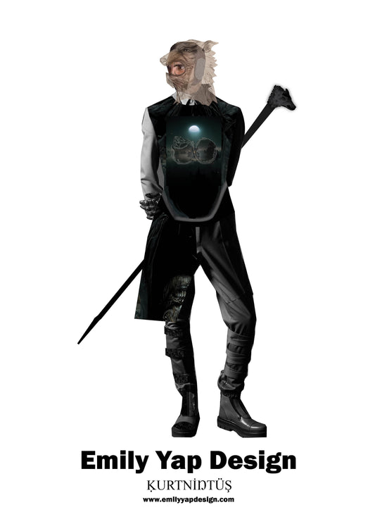 Emily Yap Design Poster: Character inspired urban clothing"