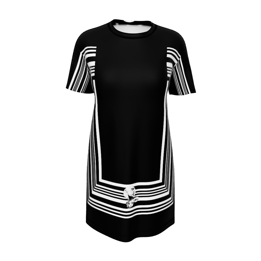 Arts & Stripes Casual Dress