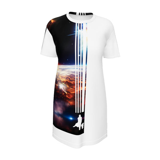 Emily Yap Design LONE WOLF Sporty T-shirt dress