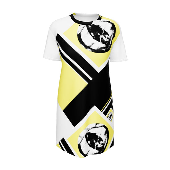 Girls Eye Yellow T-shirt dress